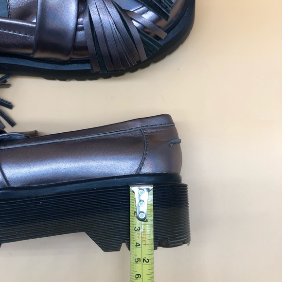 Antiqued Iridescent Loafers soles like Doc Martens - Picture 3 of 6